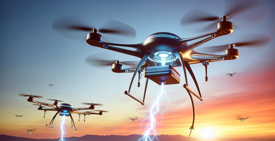 Ученые вдохновились дозаправкой авиационных истребителей в воздухе и перенесли этот опыт на БПЛА&nbsp;