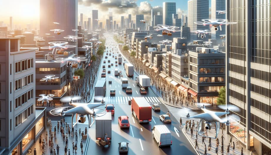 Система работает даже при плотной городской застройке многоэтажными домами 