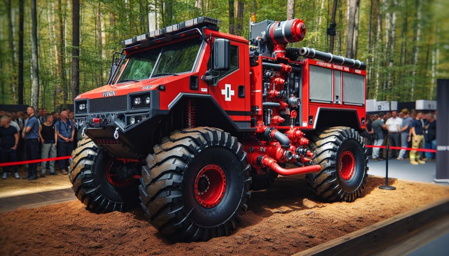 Fire all-terrain vehicles have not been developed in Russia before