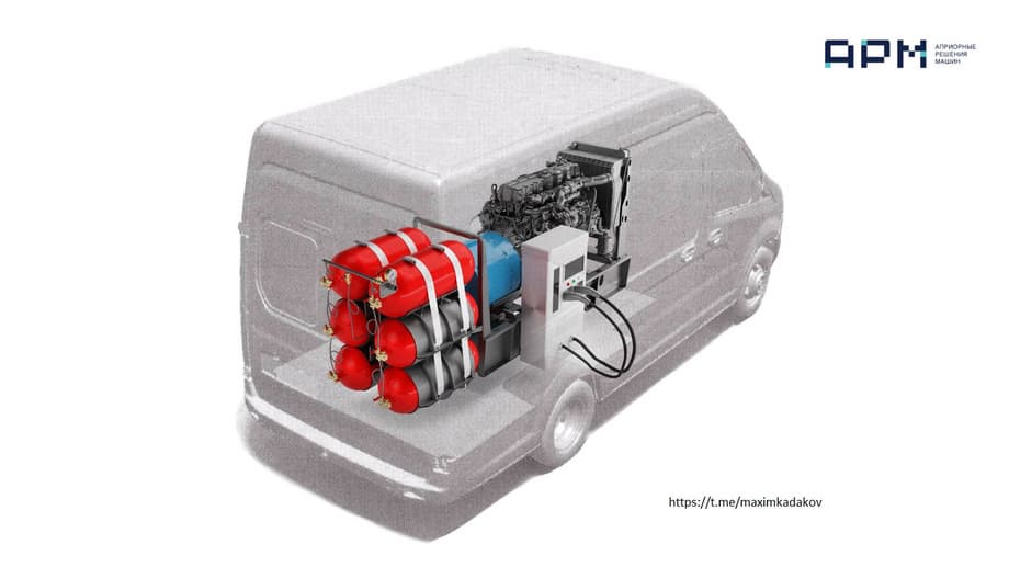 Снаружи станция похожа на обычный микроавтобус <br>