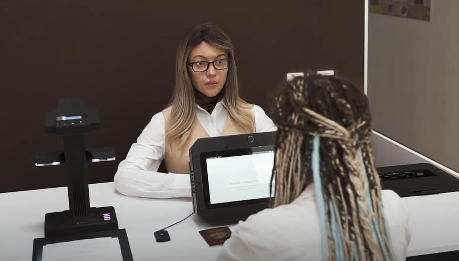 Антропоморфный робот в МФЦ Перми&nbsp;