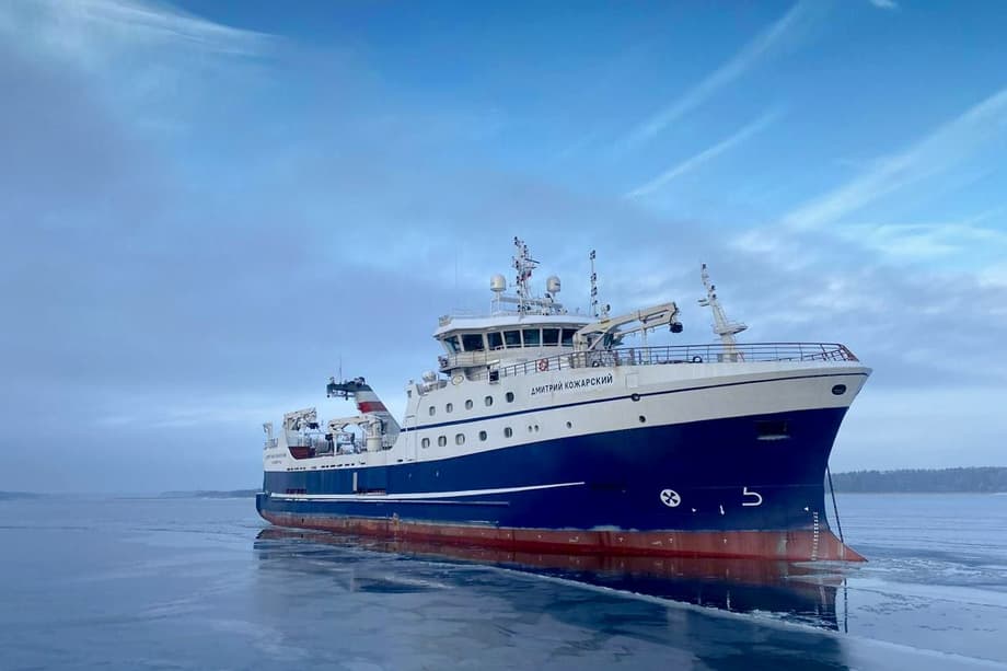 Trawler &nbsp;«Dmitry Pozharsky», ice class Ice3 with hull reinforcement up to class Arc4