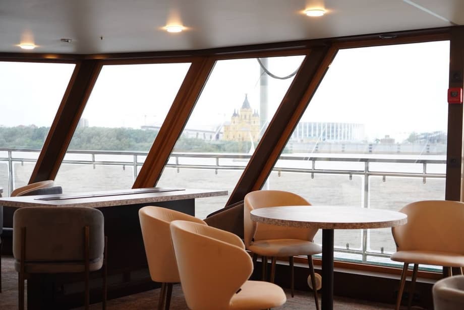 On board the "Aurum" motor ship