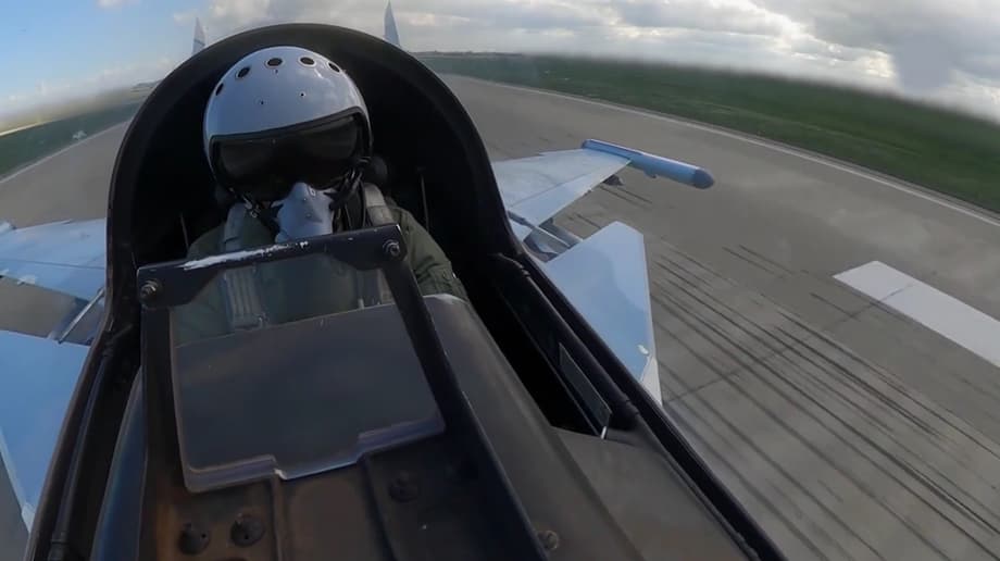 Взлет Су-30СМ2