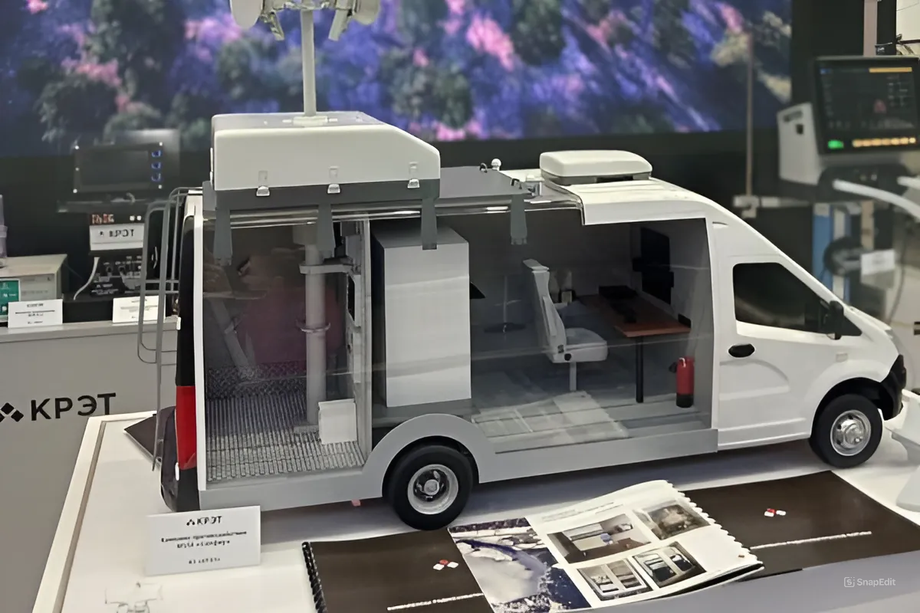 Модель комплекса РЭБ «Сапфир»