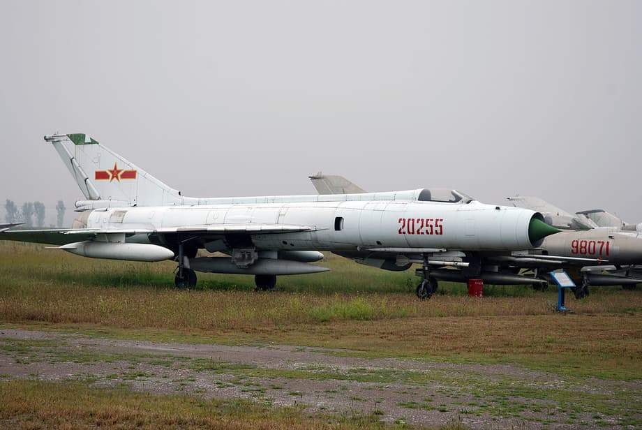 Chinese J-8 aircraft