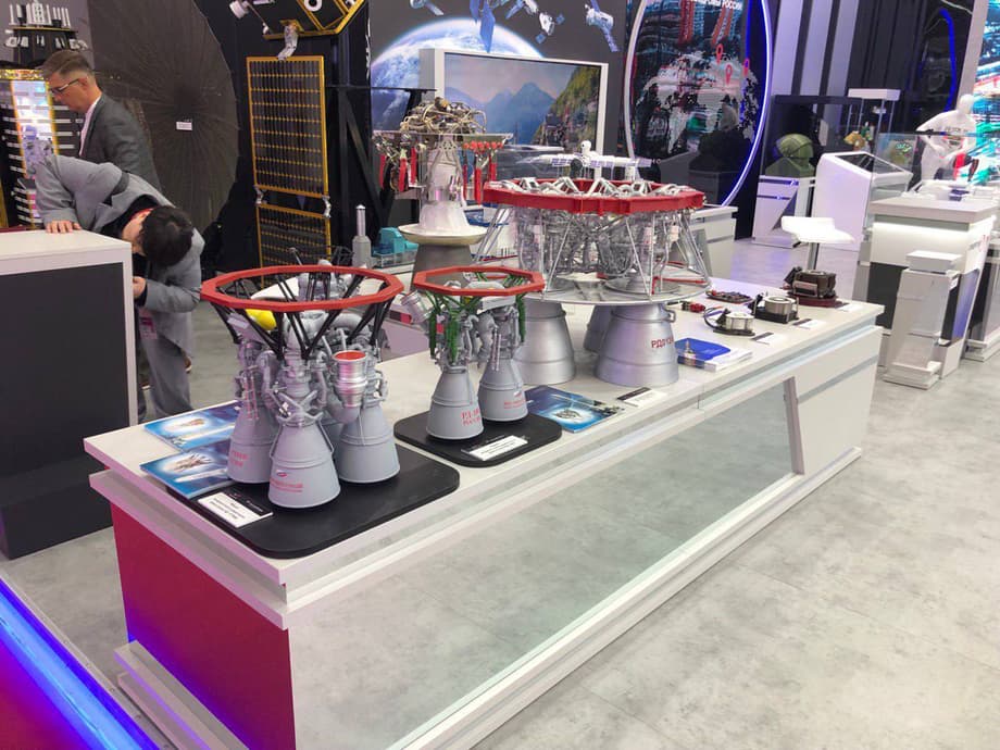 Models of Russian rocket engines