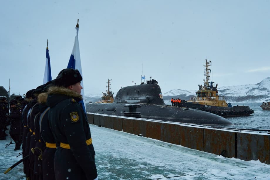 Nuclear submarine &nbsp;"Arkhangelsk" of the &nbsp;"Yasen-M" project