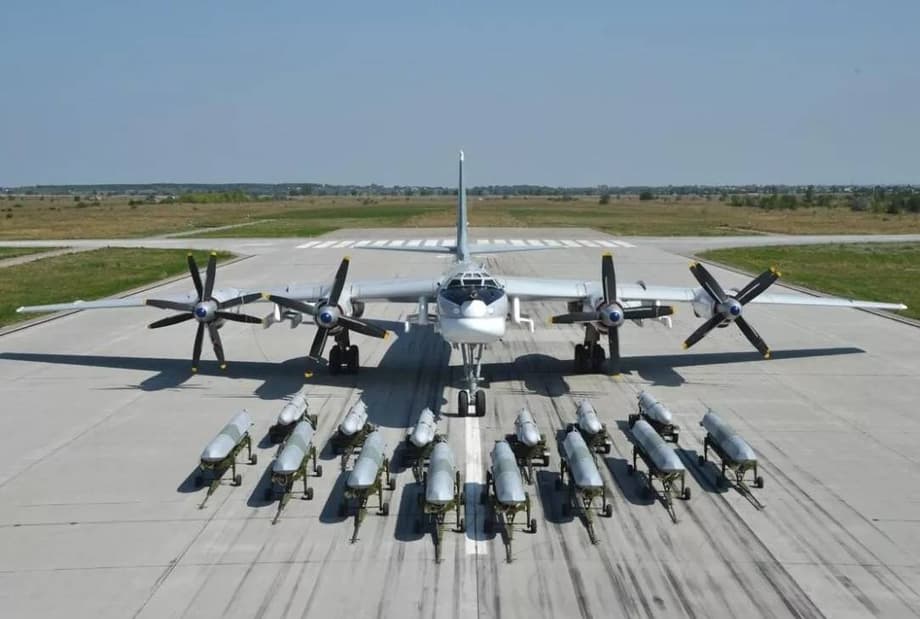 Арсенал бомбардировщиков-ракетоносцев Ту-95