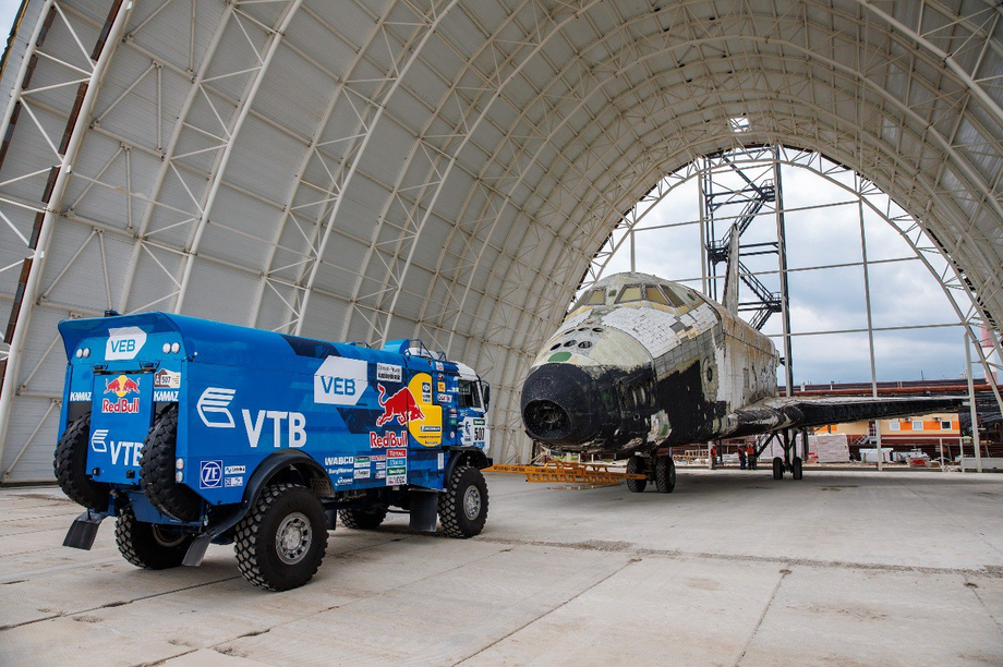 Photo from the "Buran" rollout event