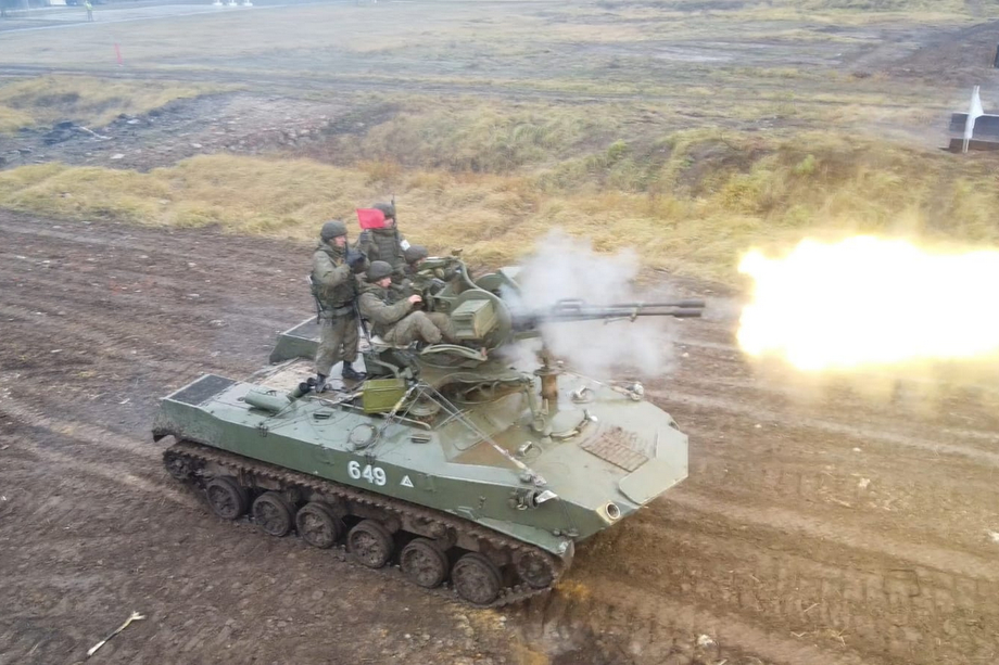 БТР-Д с ЗУ-23