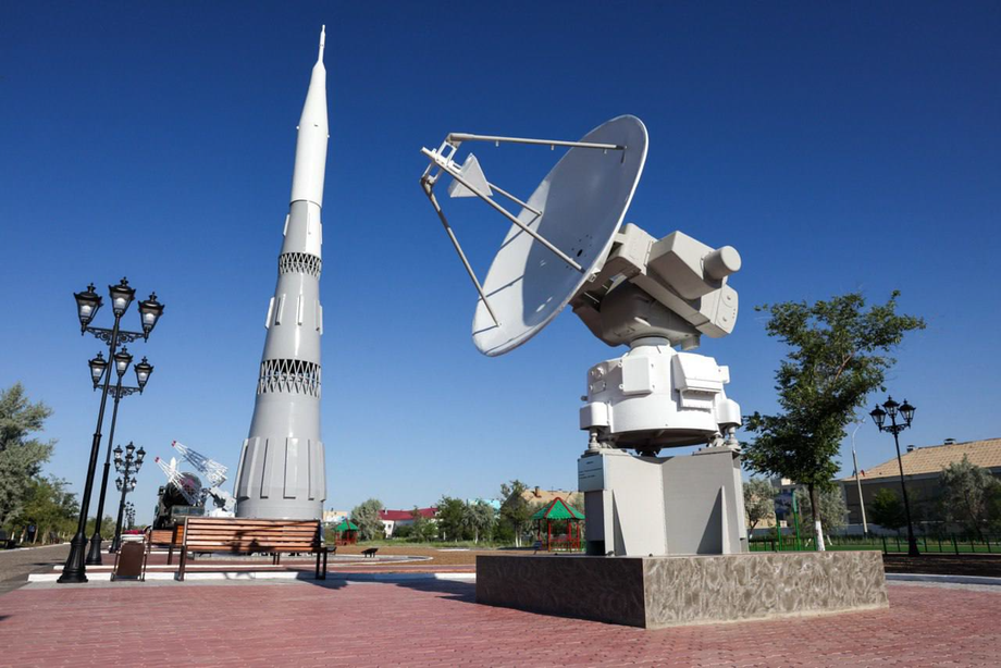 Фото из Музея под открытым небом космодрома Байконур