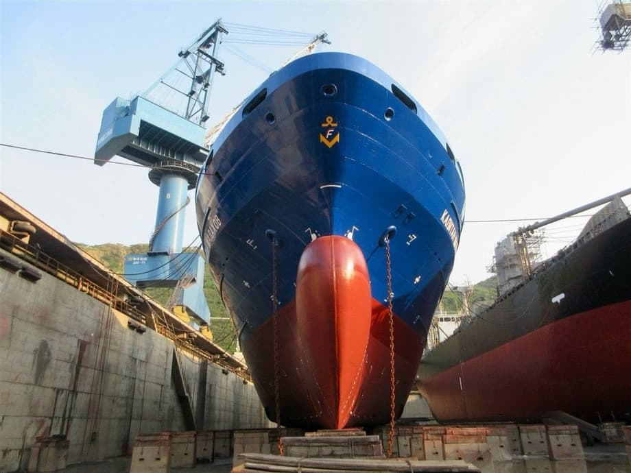 Container ship "Captain Malakhov"