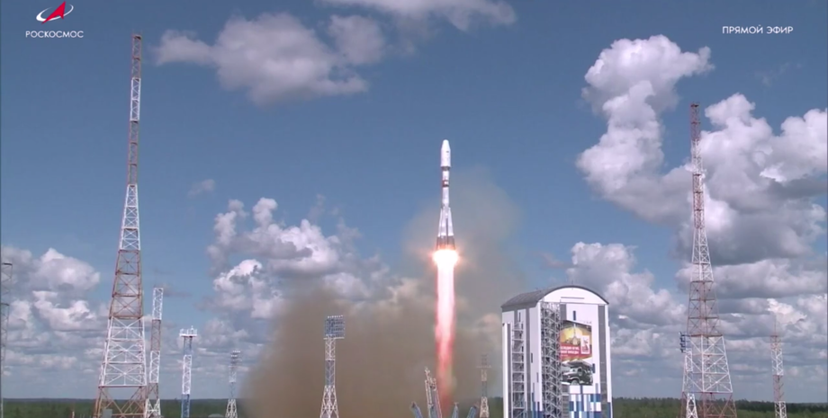 Старт ракеты-носителя «Союз-2.1б»