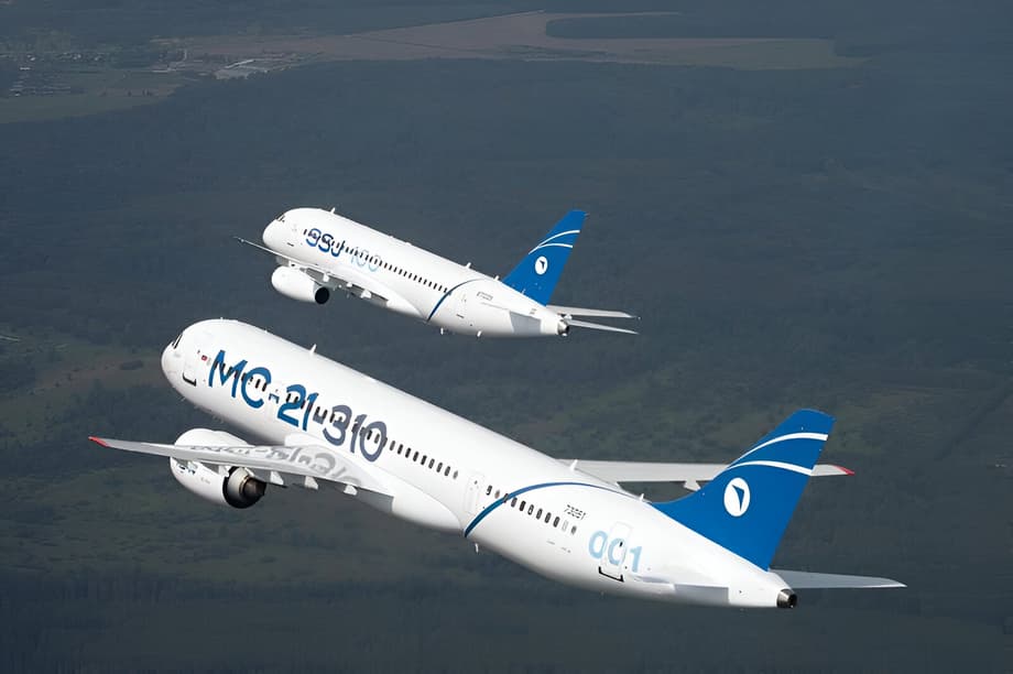 МС-21-310 и SJ-100