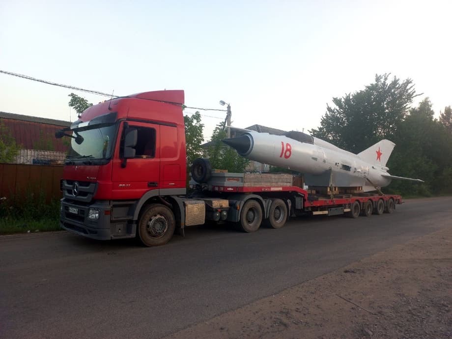 MiG-21 in Rybinsk&nbsp;
