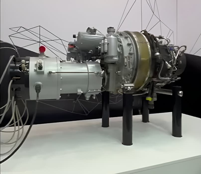 UEC created a turbo generator based on the VK-650V helicopter engine for hybrid UAVs