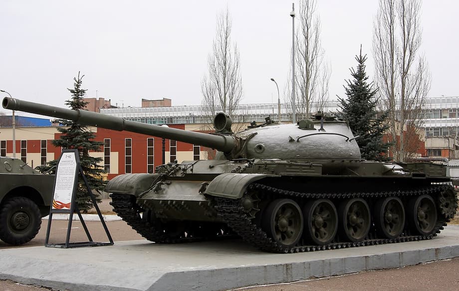 Советский танк Т-62