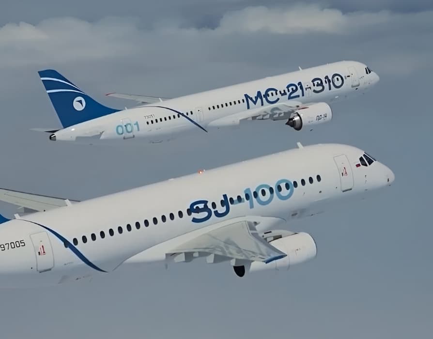 МС-21-310 и SJ-100