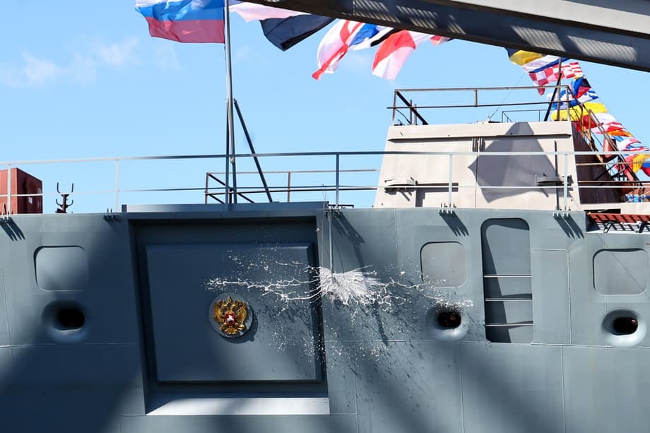 Корабль проекта 22350 «Адмирал Амелько» ввели в строй на «Северной верфи» в Петербурге