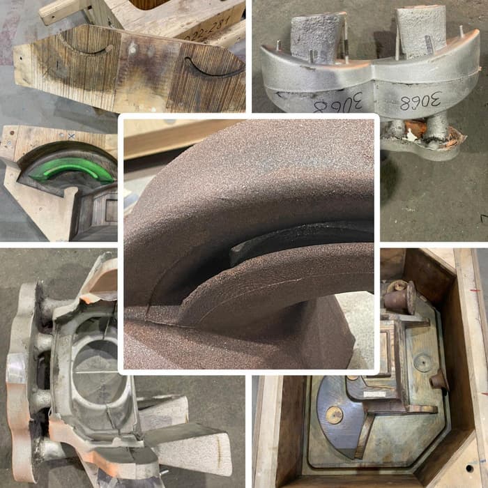 Изготовление песчаных стержней сложной конфигурации