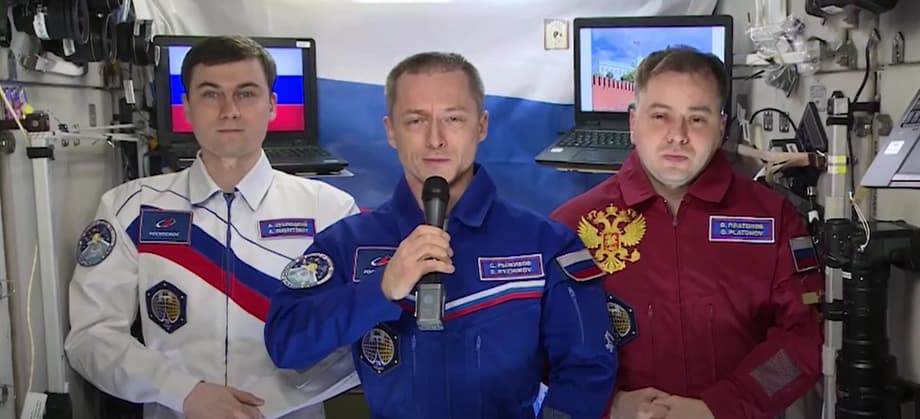 Космонавты «Роскосмоса» на борту МКС