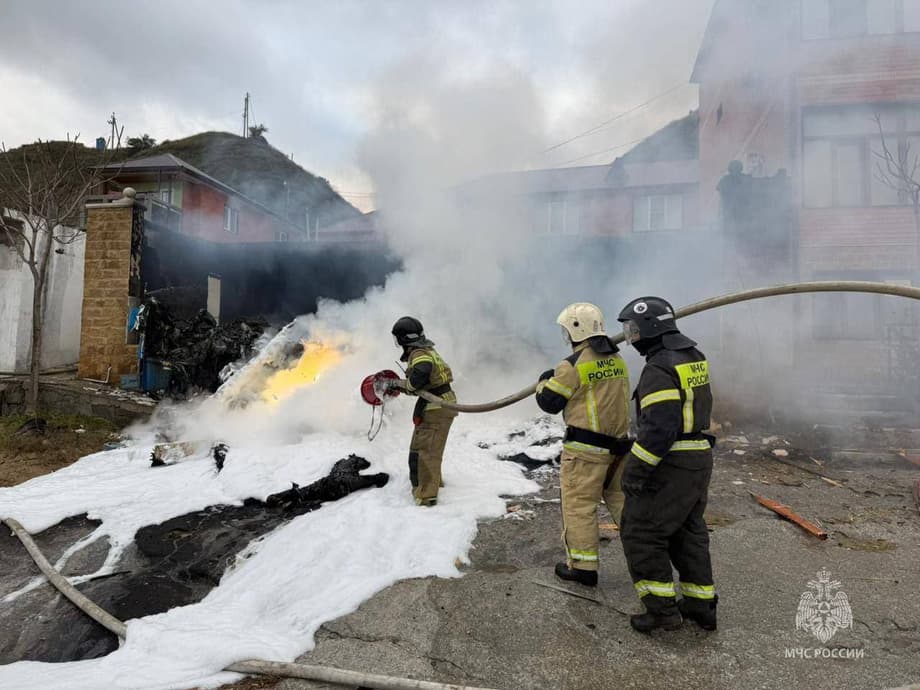 Crash of a Ka-226 helicopter in Dagestan