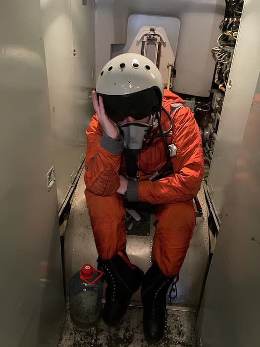 Туалет в стратегическом бомбардировщике