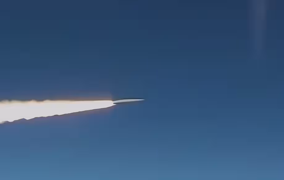 Предположительный полёт ракеты Х-47М2&nbsp;«Кинжал»