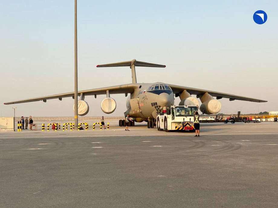 процесс перемещения самолёта по ВПП