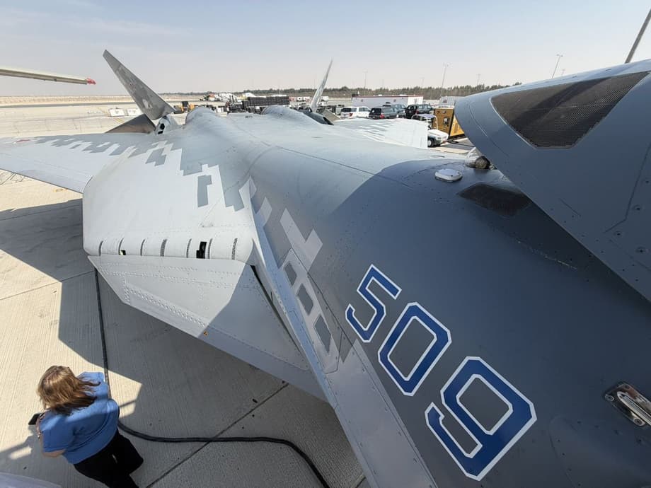 Кабина Су-57Э