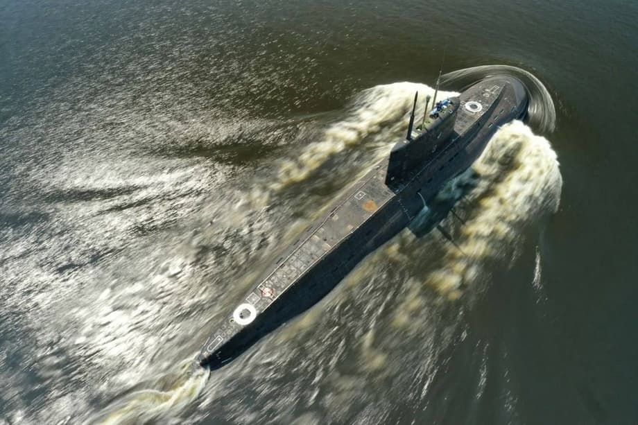 Russian diesel-electric submarine "Krasnodar"