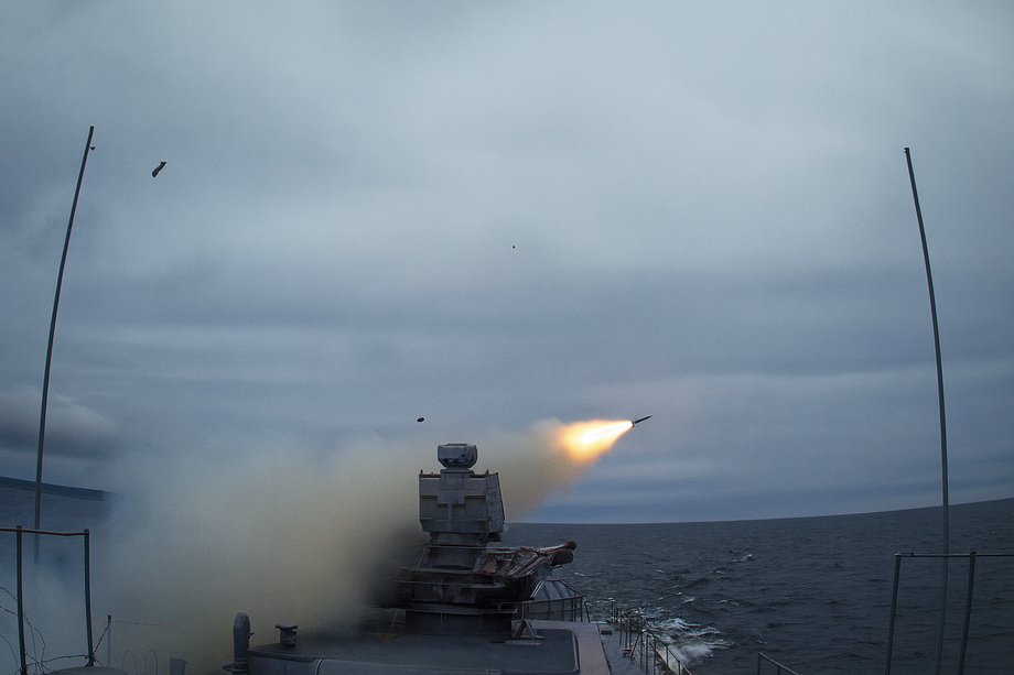 боевая работа ЗРПК «Панцирь-М»