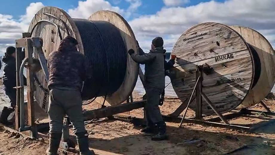Прокладывание линии связи
