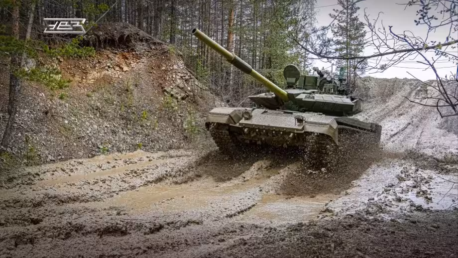 Т-90М на испытаниях