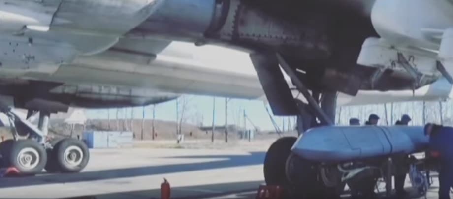 Загрузка Х-101 на Ту-95МС