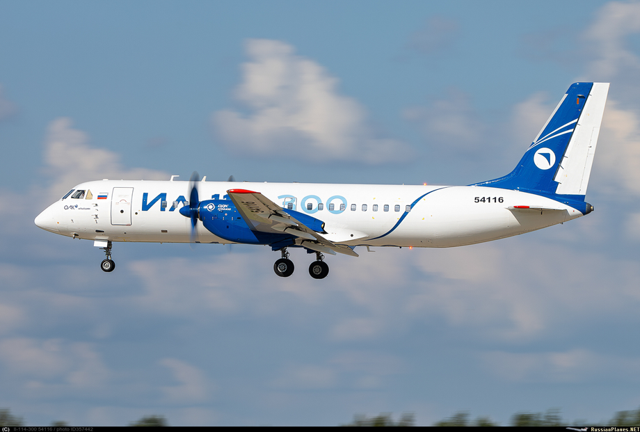 Ил-114-300, бортовой номер 54116