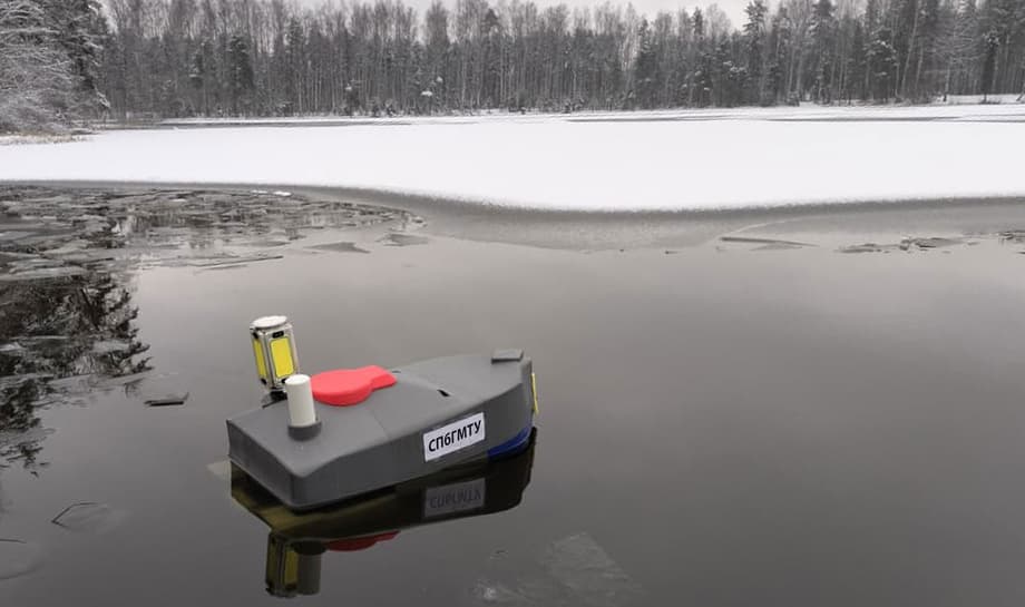 Автономный надводный дрон&nbsp;СПбГМТУ