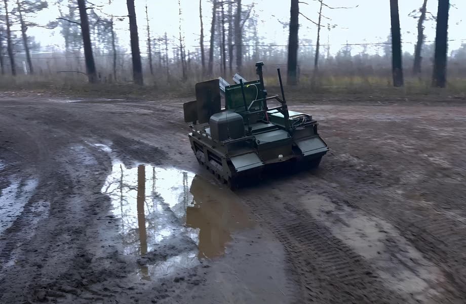 NRTK "Courier" with an electronic warfare station&nbsp;