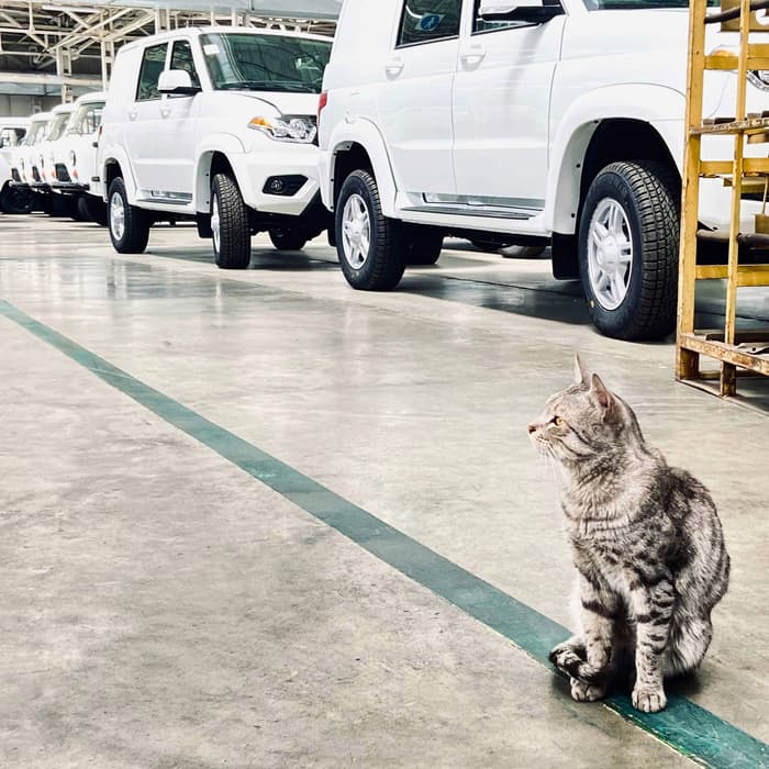 Production of UAZ vehicles