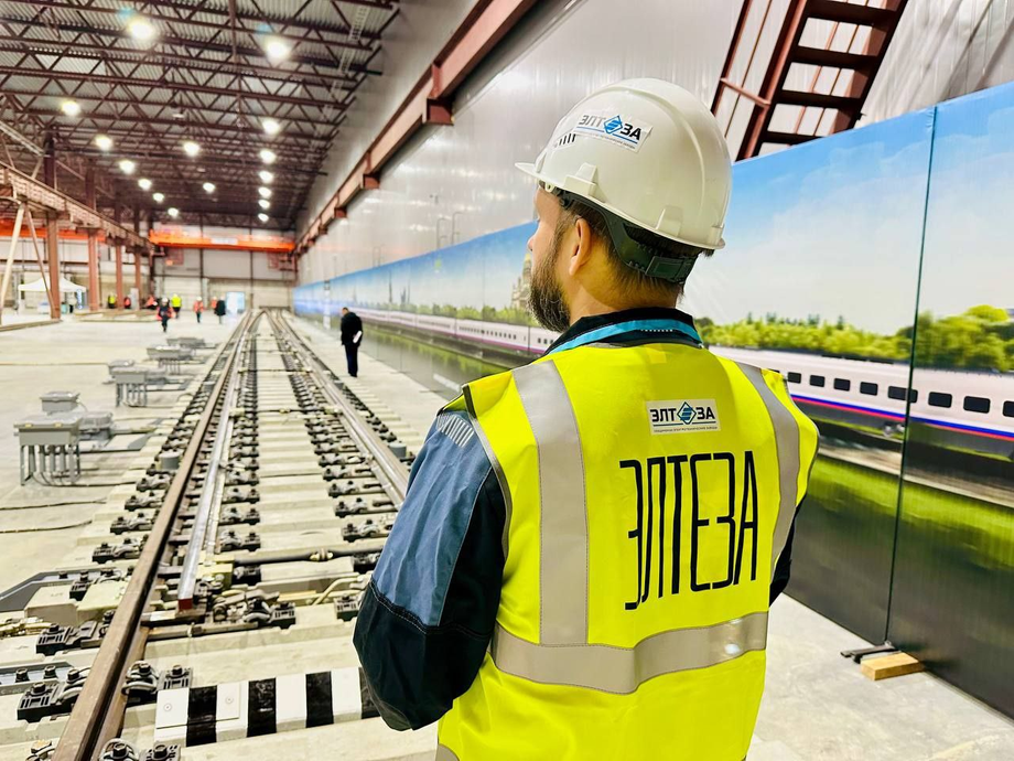 Опытный образец стрелочного перевода