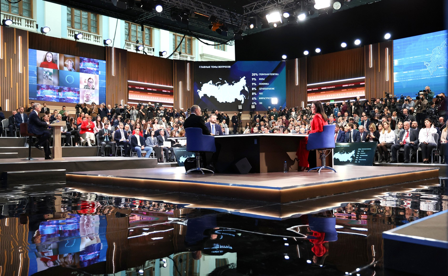 Итоги года с Владимиром Путиным