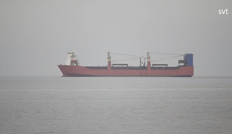 Russian container ship "Adler" detained off the coast of Sweden