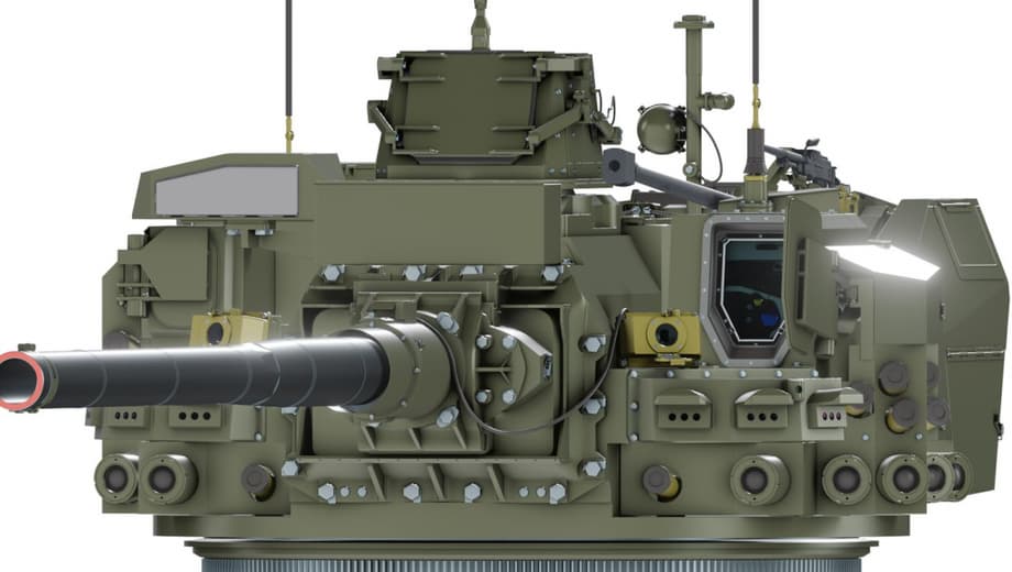 Turret of the "Object 195" tank project