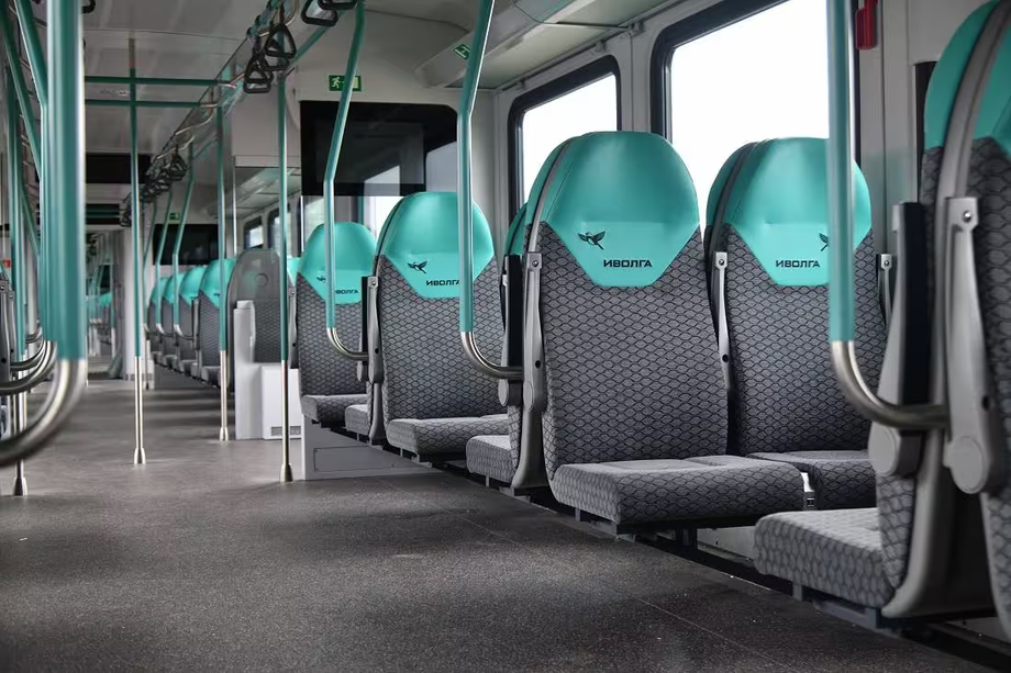 Interior of the Ivolga 4.0 car