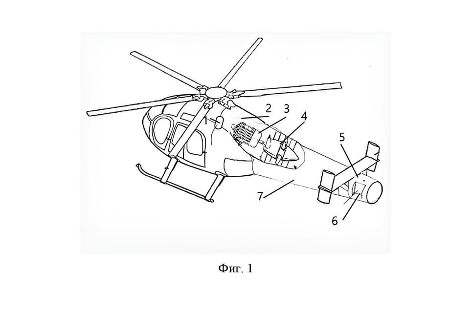 Концепт вертолёта без рулевого винта