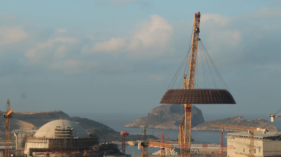 Installation of the containment of the first unit of the Akkuyu NPP