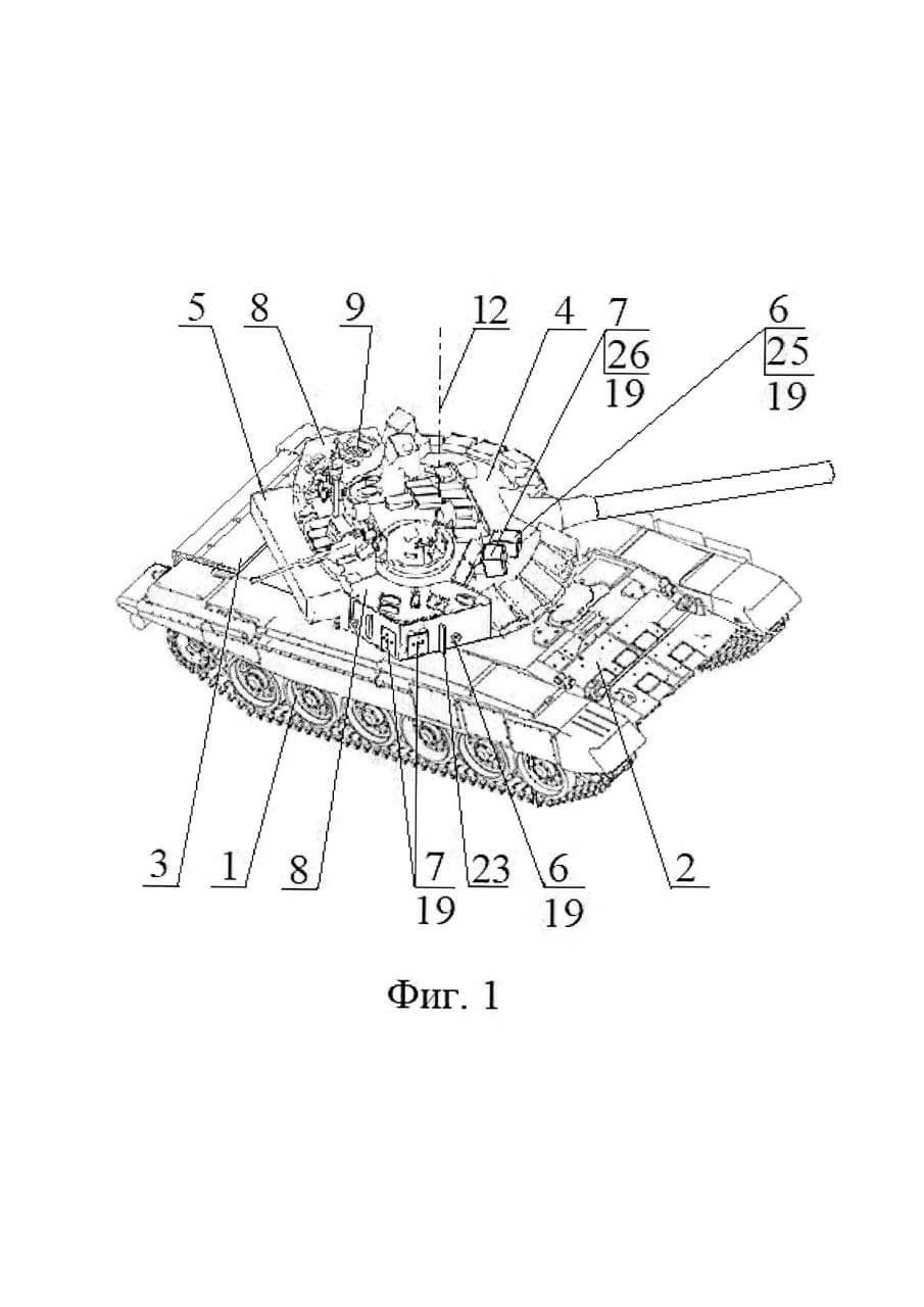 Patents for the refined KAZ "Arena-M" with the ability to intercept ammunition in the upper hemisphere&nbsp;