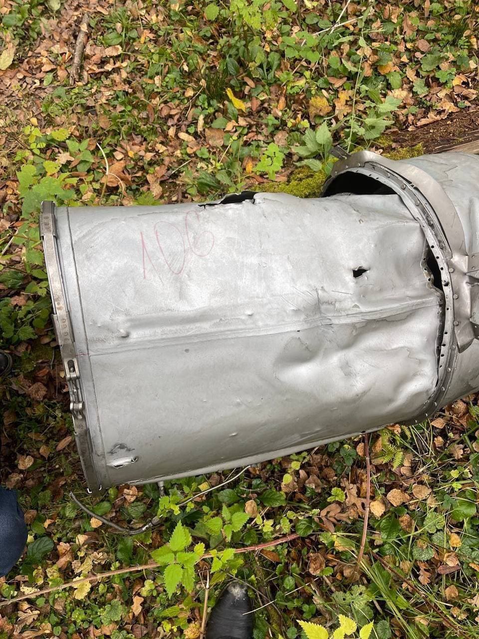 Обломки ракеты&nbsp;«Фламинго»