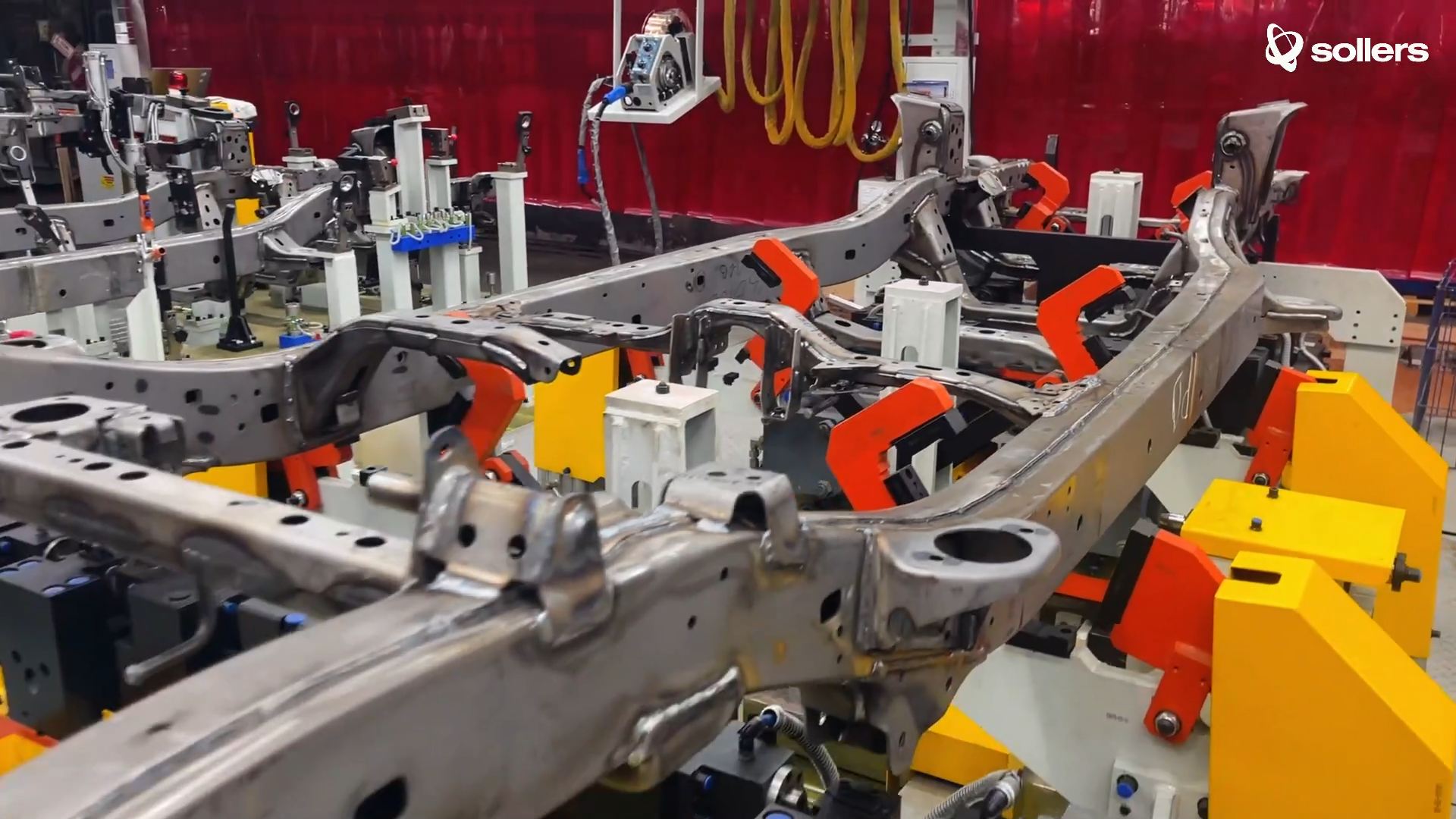 Производство рам на площадке Sollers